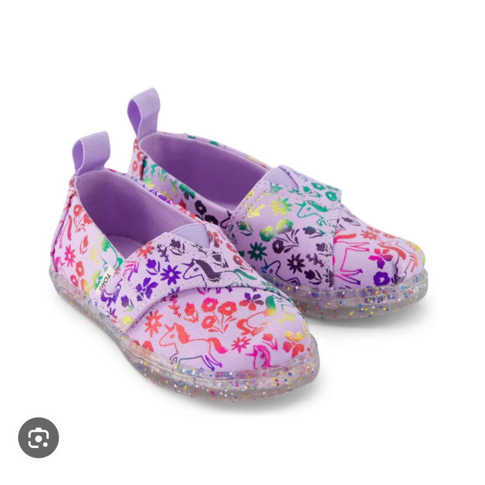 Alpargata Rainbow Unicorns Toddler Shoe